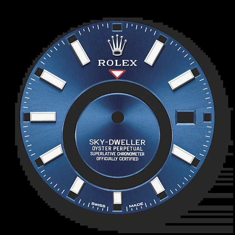 Sky-Dweller 42Mm, Oystersteel and 18K White Gold, Ref# 326934-0004