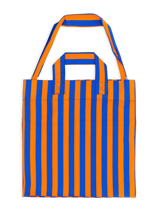 SHOPPER BAG with STRIPED PATTERN