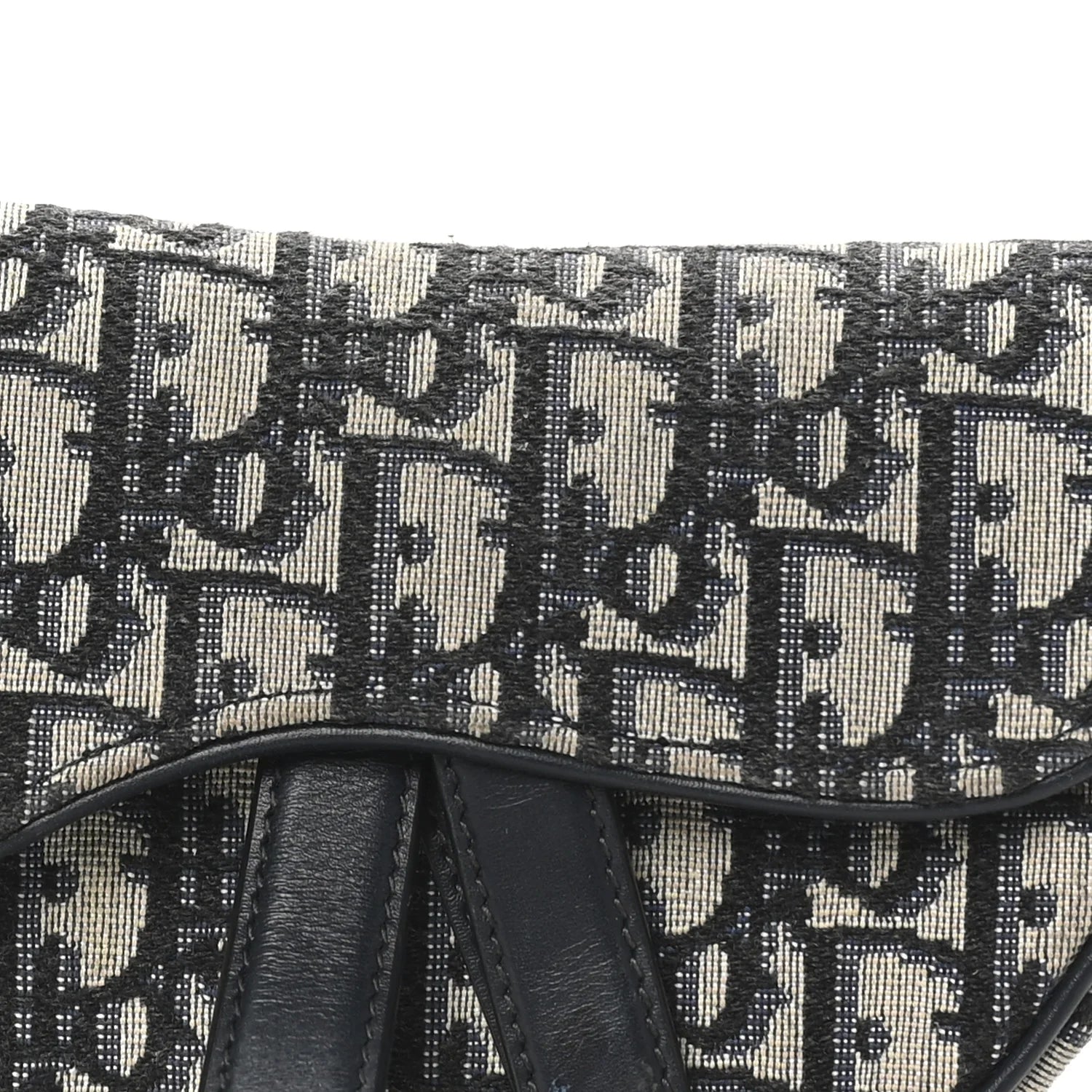 Oblique Mini Saddle Bag Blue