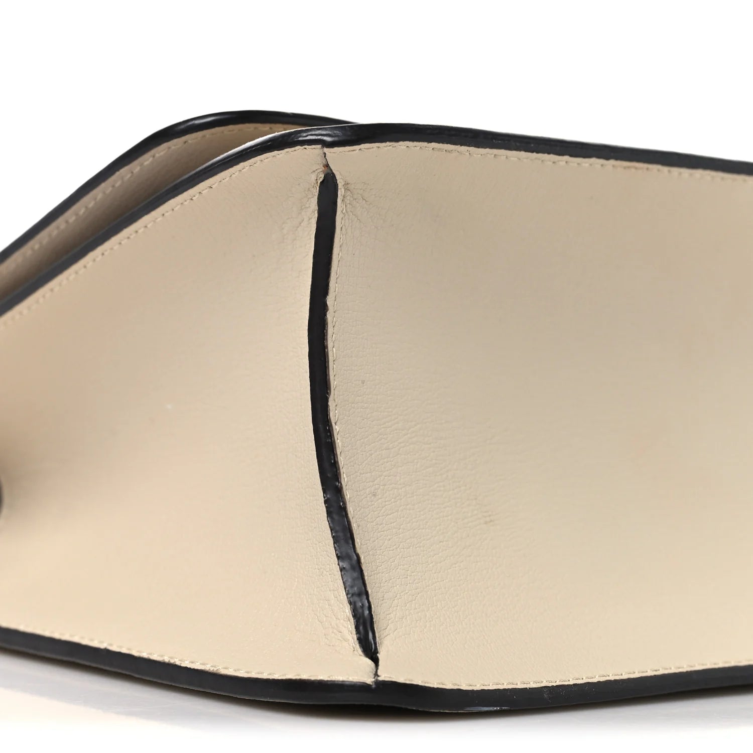 Grainy Calfskin JC Top Handle Beige