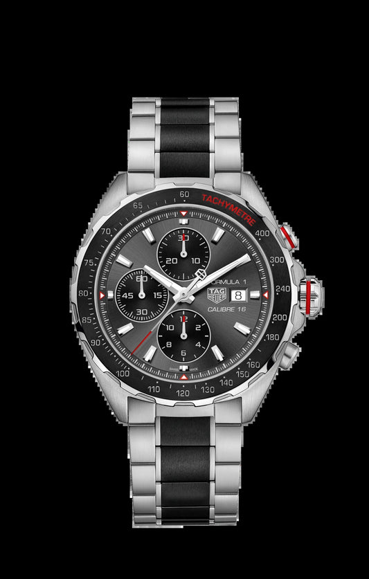 Unworn  Formula 1 Chronograph, Stainless Steel and Ceramic, 44Mm, Ref# CAZ2012.BA0970, Box & Papers