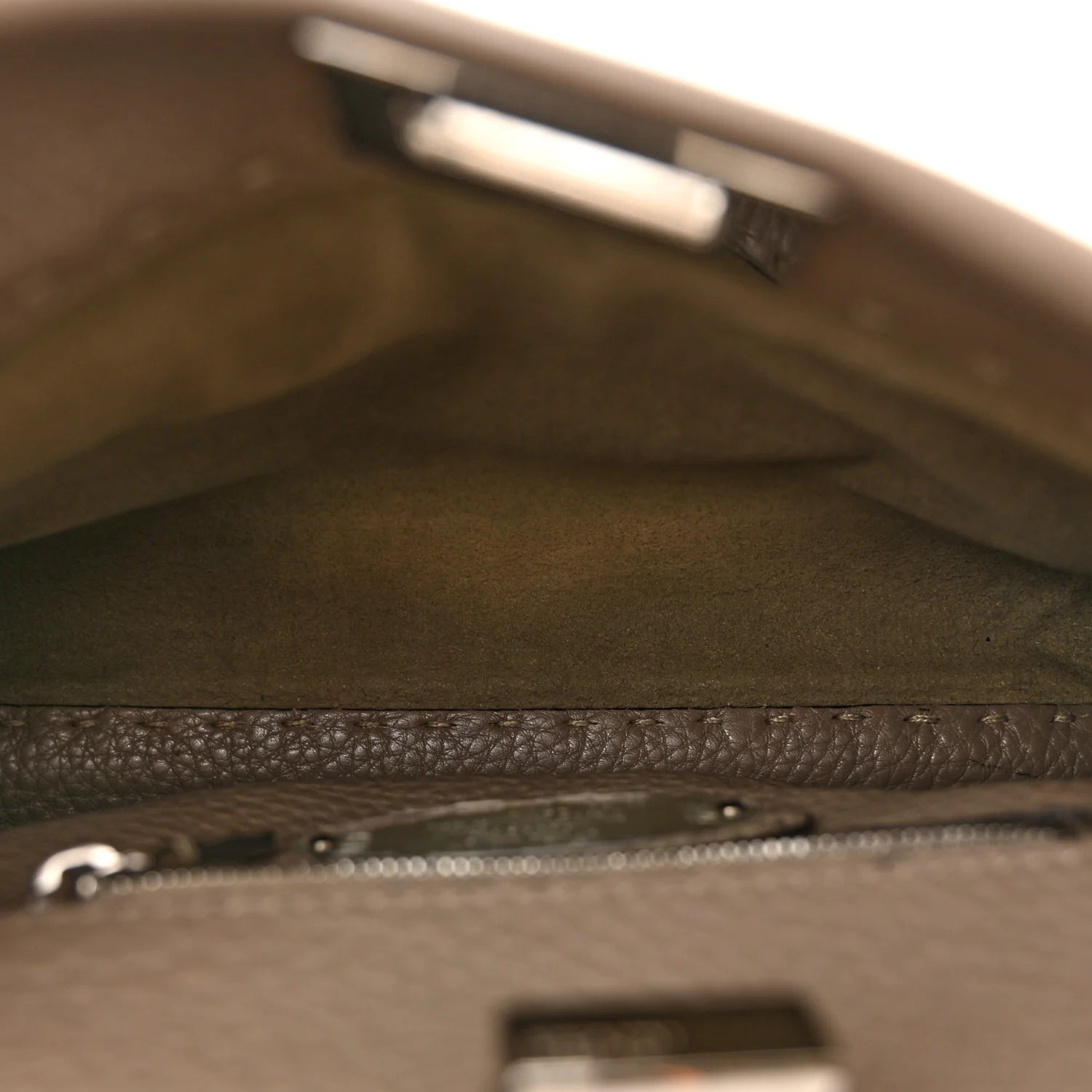 Cuoio Romano Snakeskin Selleria Mini Peekaboo Iconic Satchel Roccia Corda