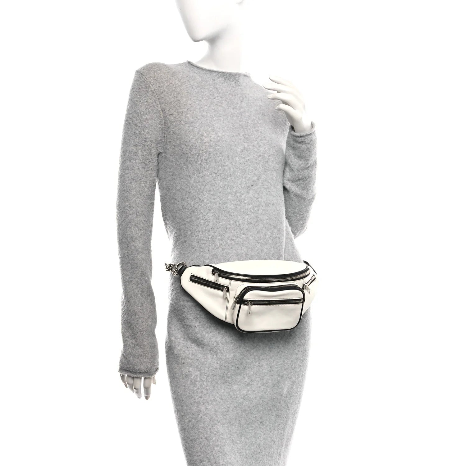 Lambskin Attica Belt Bag White