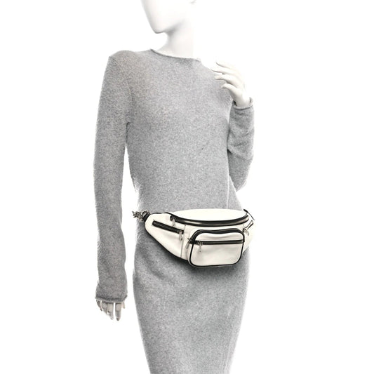 Lambskin Attica Belt Bag White