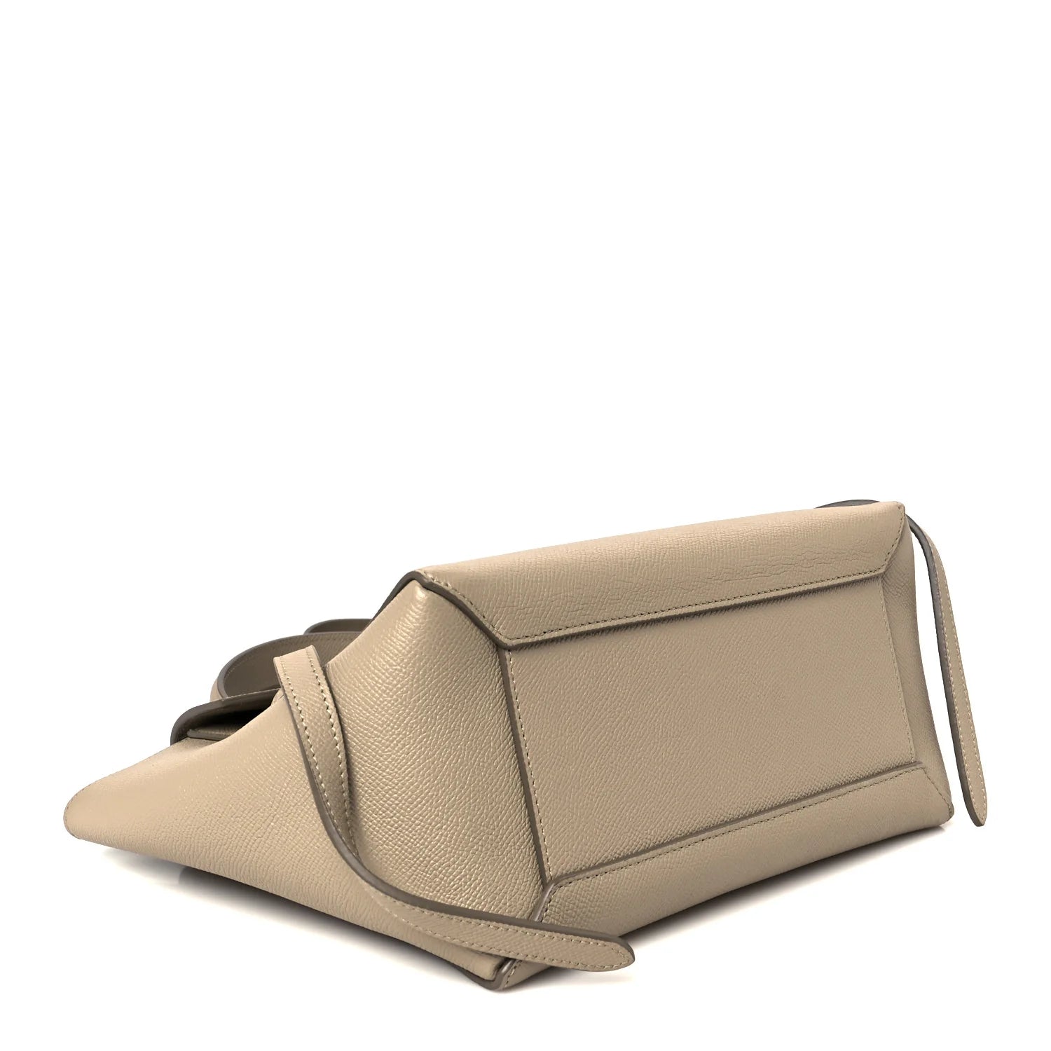Grained Calfskin Nano Belt Bag Light Taupe