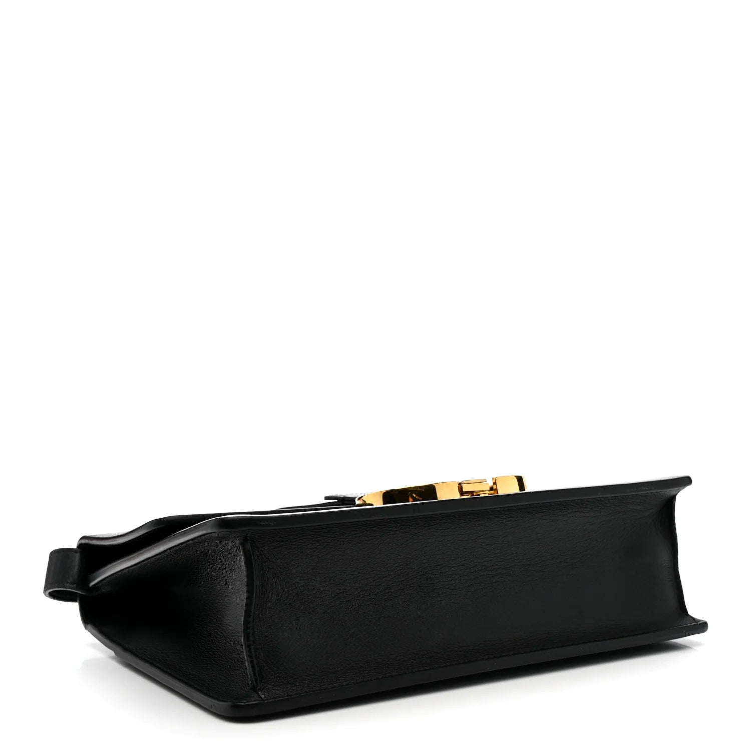 Smooth Calfskin 30 Montaigne Flap Bag Black