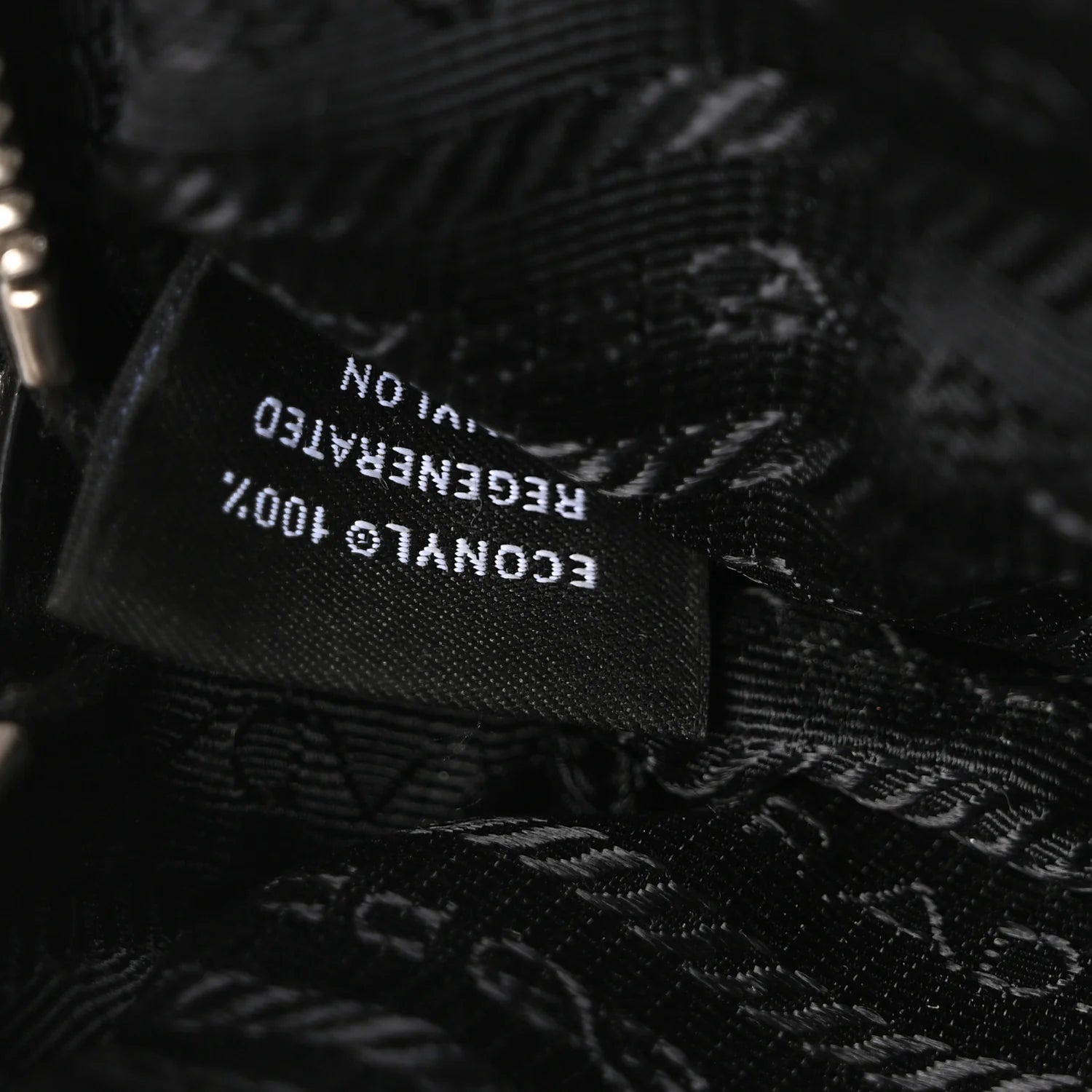 Re-Nylon Spazzolato Belt Bag Black