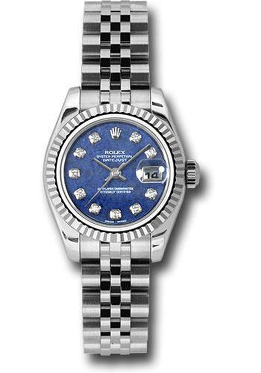 Rolex Lady Datejust 26Mm Watch 179174 Blsodj