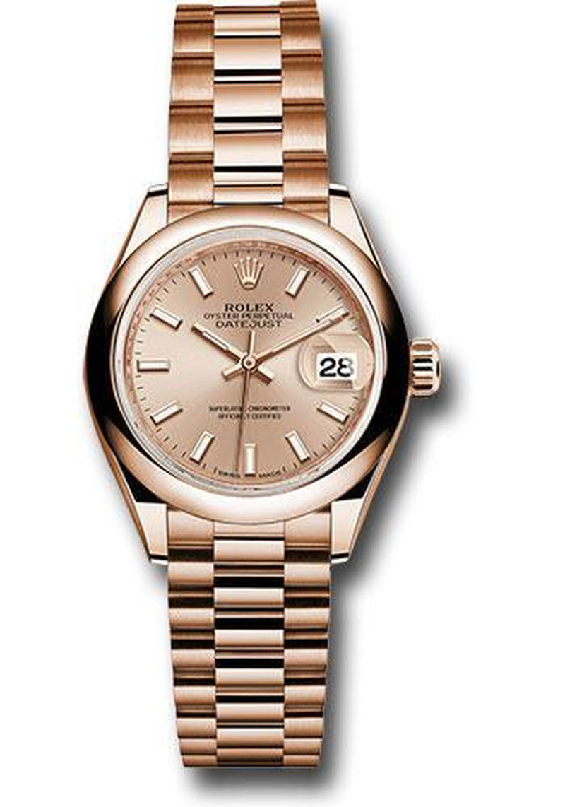 Rolex Lady Datejust 28Mm Watch 279165 Pip