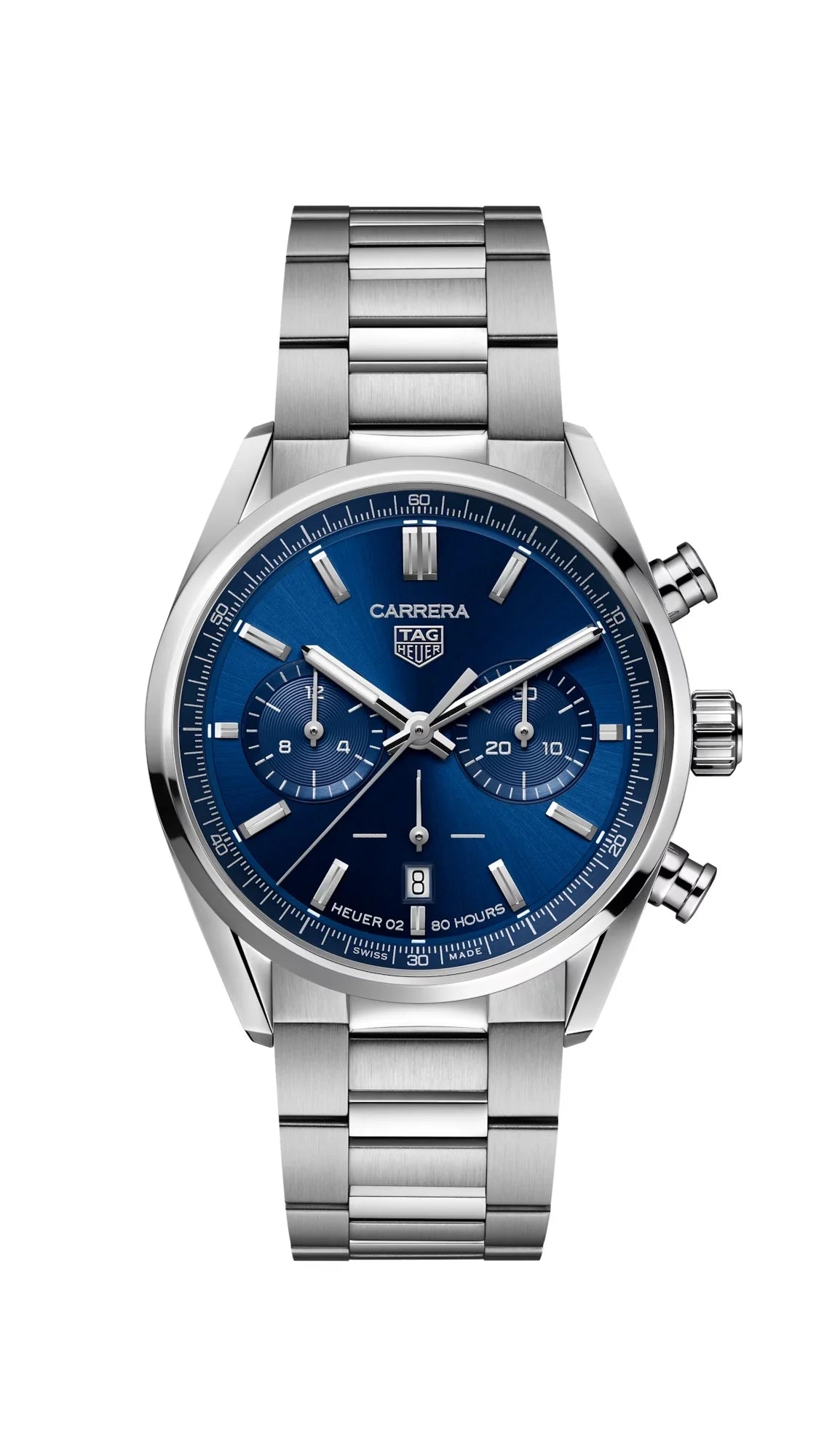 TAG HEUER CARRERA Automatic Chronograph, 42 Mm, Steel CBN2011.BA0642