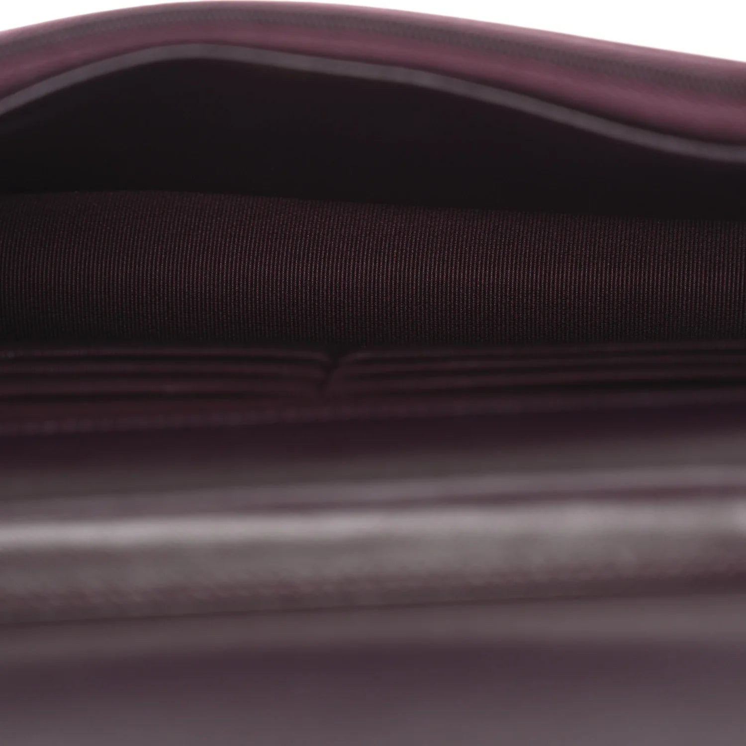 Velvet Metiers D'Art Wallet on Chain WOC Burgundy