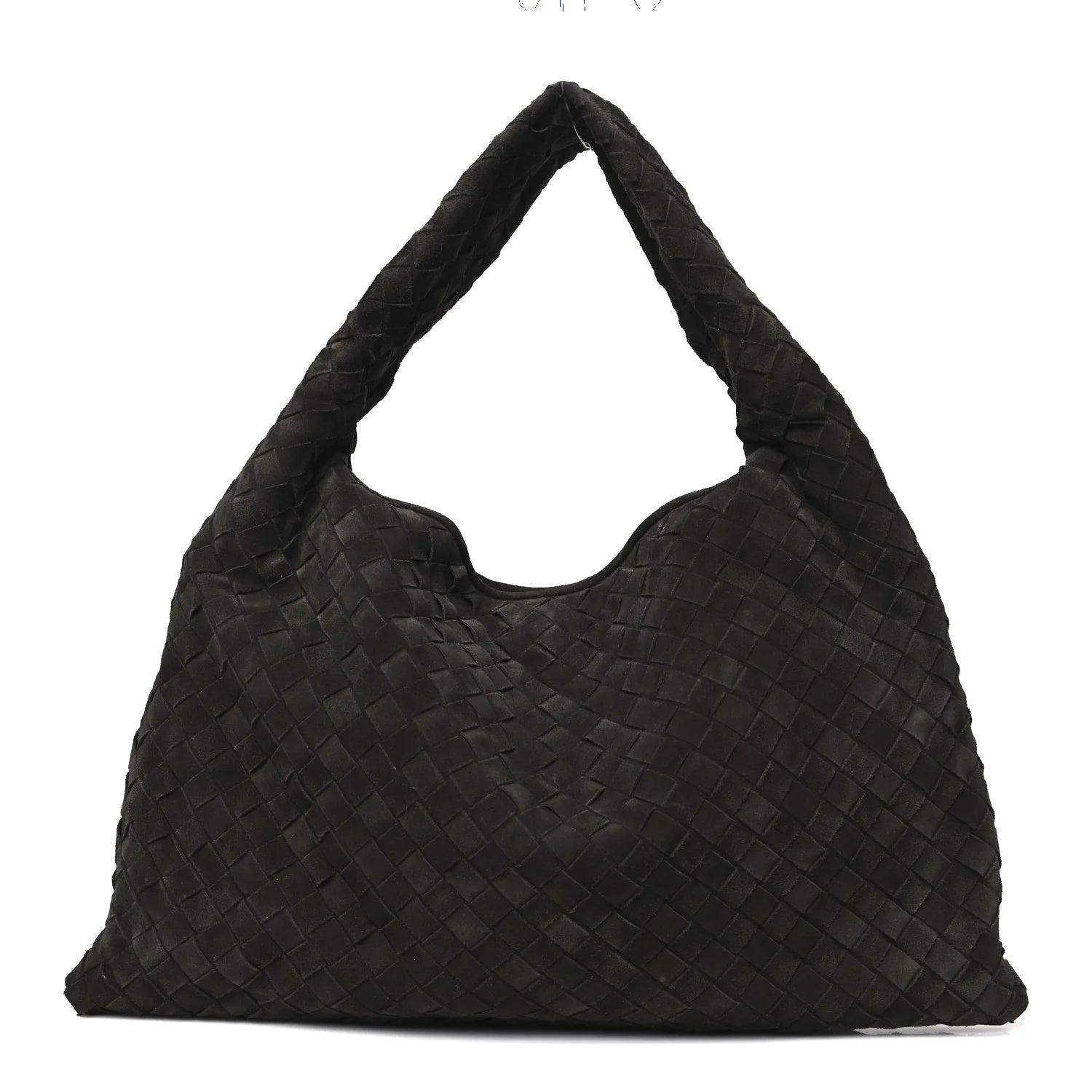 Suede Intrecciato Medium Hop Fondant