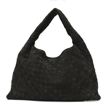 Suede Intrecciato Medium Hop Fondant