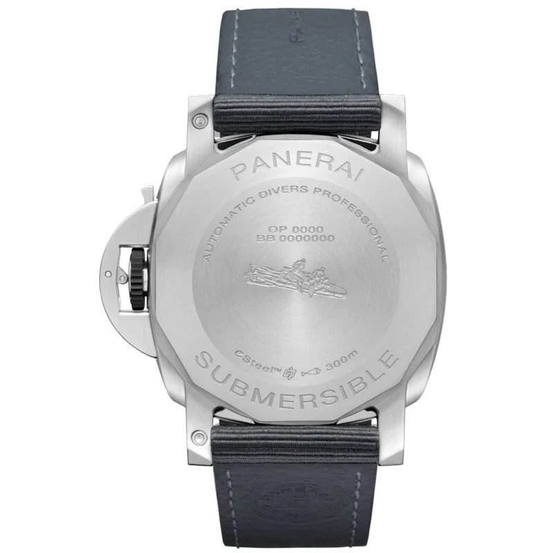 Submersible Quarantaquattro Esteel™ Grigio Roccia Ref# PAM01288