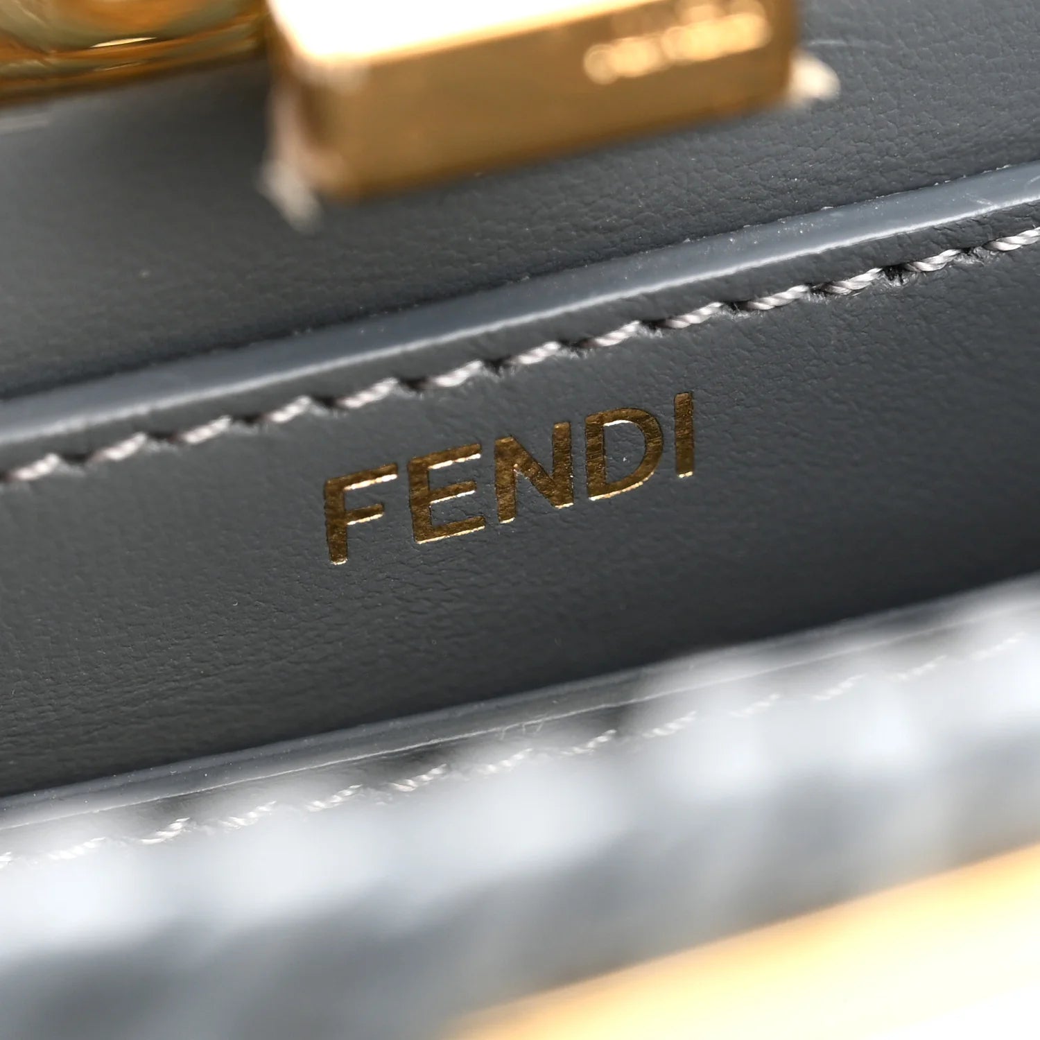 Vitello King Shiny Nappa Intreccio Petite Peekaboo I SEE U Satchel Tempesta