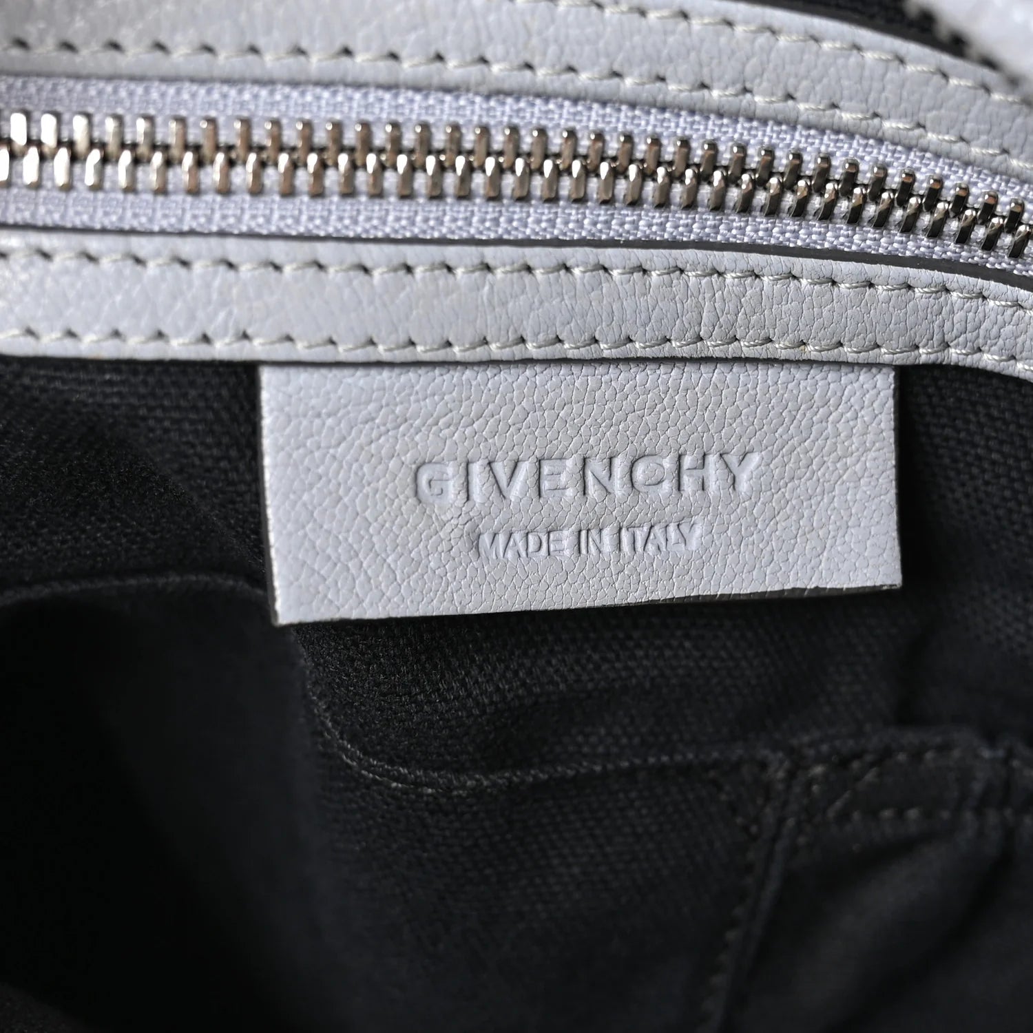 Sugar Goatskin Medium Pandora Pearl Grey