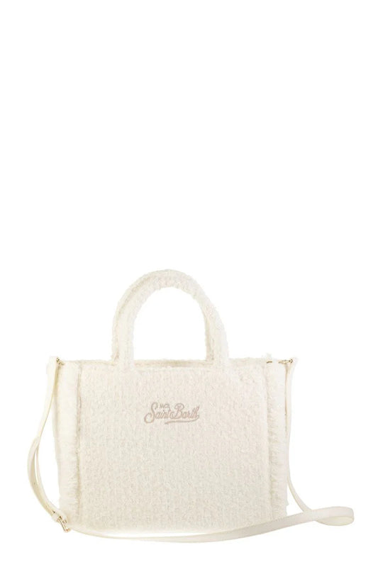 COLETTE - FABRIC HANDBAG with LOGO