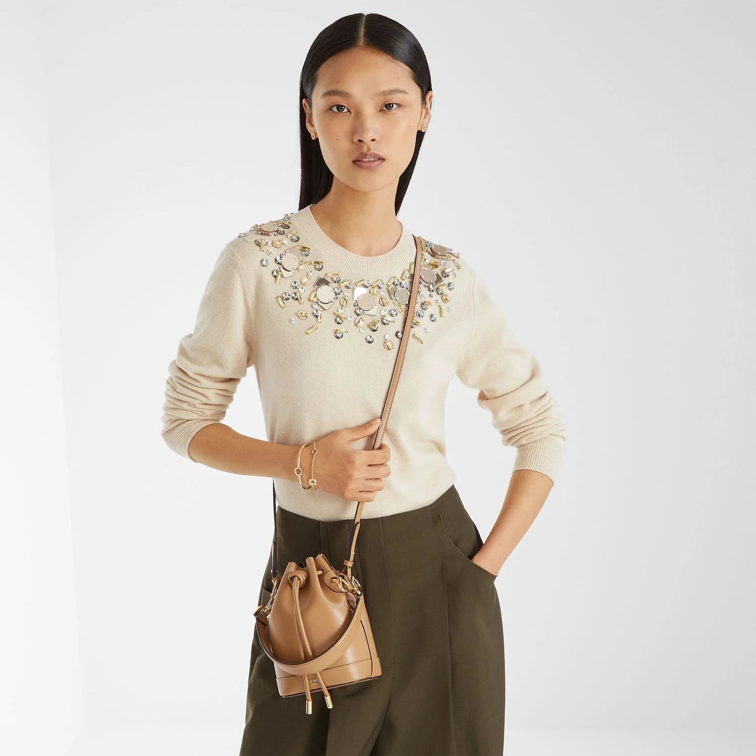 MINIBAG MON TRESOR in LEATHER