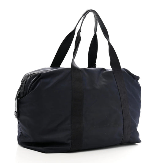 Re-Nylon Saffiano Duffle Bag Navy