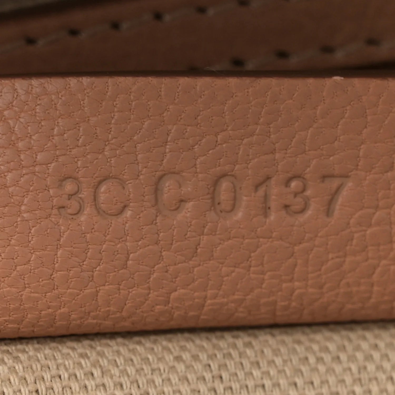 Sugar Goatskin Mini Antigona Medium Beige