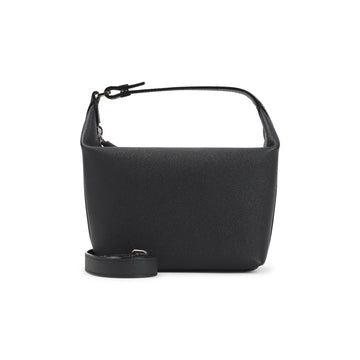 SAHARA BLACK CALF LEATHER MOCHI POUCH BAG