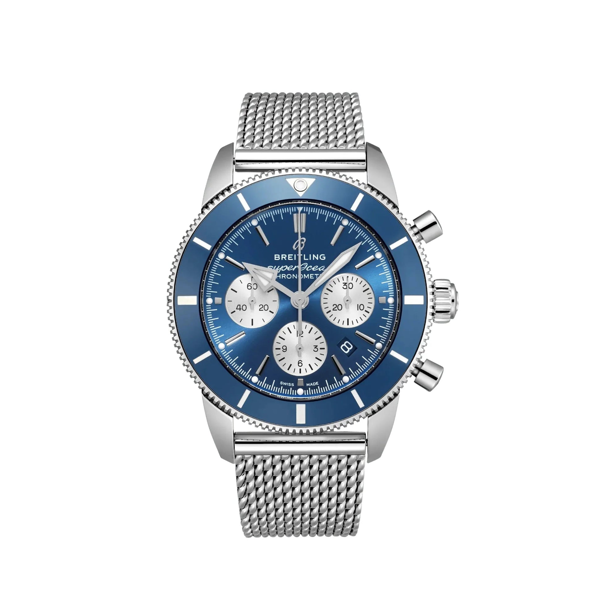 Superocean Heritage B01 Chronograph 44 Stainless Steel Ref AB0162161C1A1