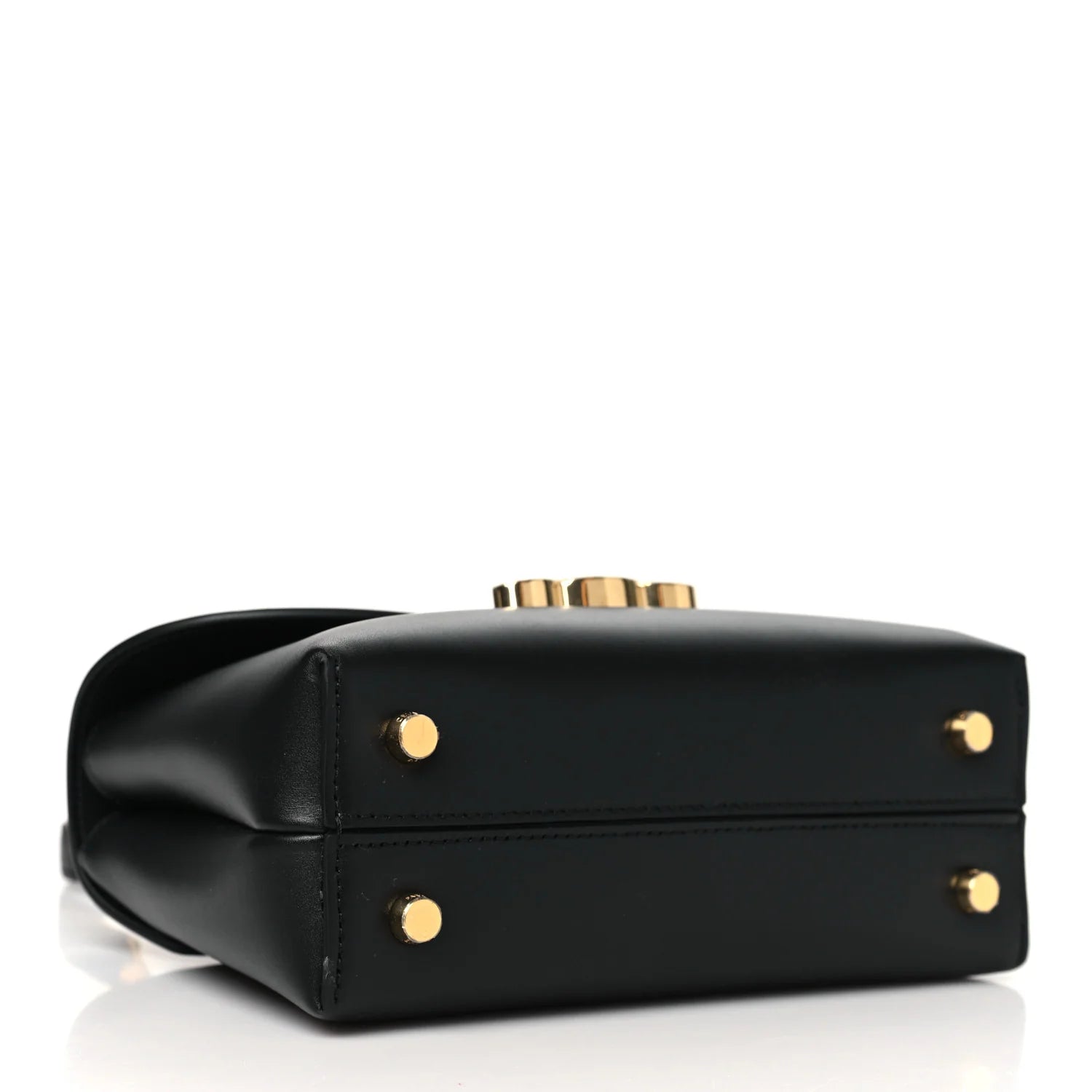 Smooth Satinated Calfskin Teen Nino Black