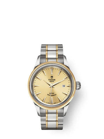 Style, Stainless Steel and Yellow Gold, 28Mm, Ref# M12103-0001