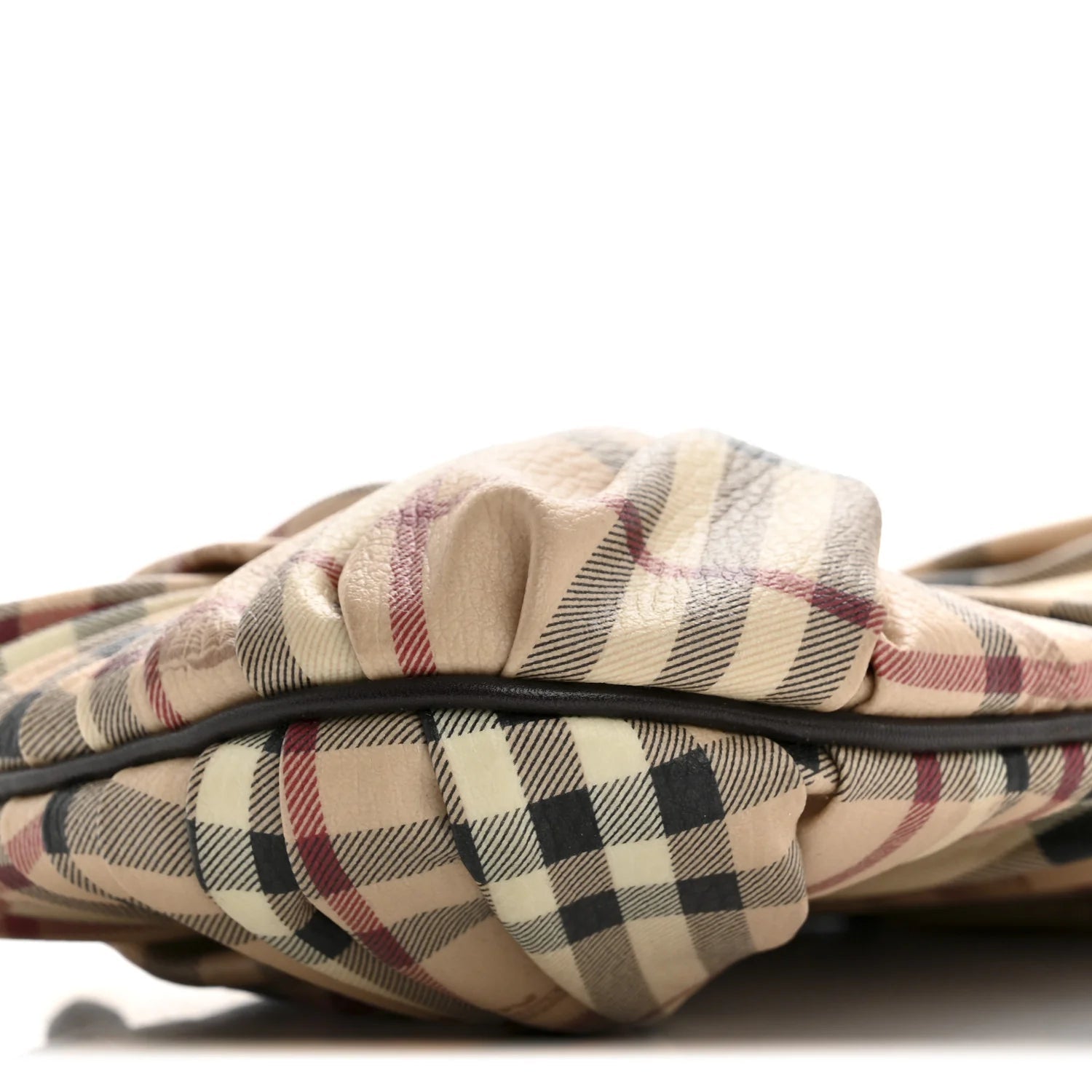 Haymarket Check Knot Shoulder Bag Chocolate