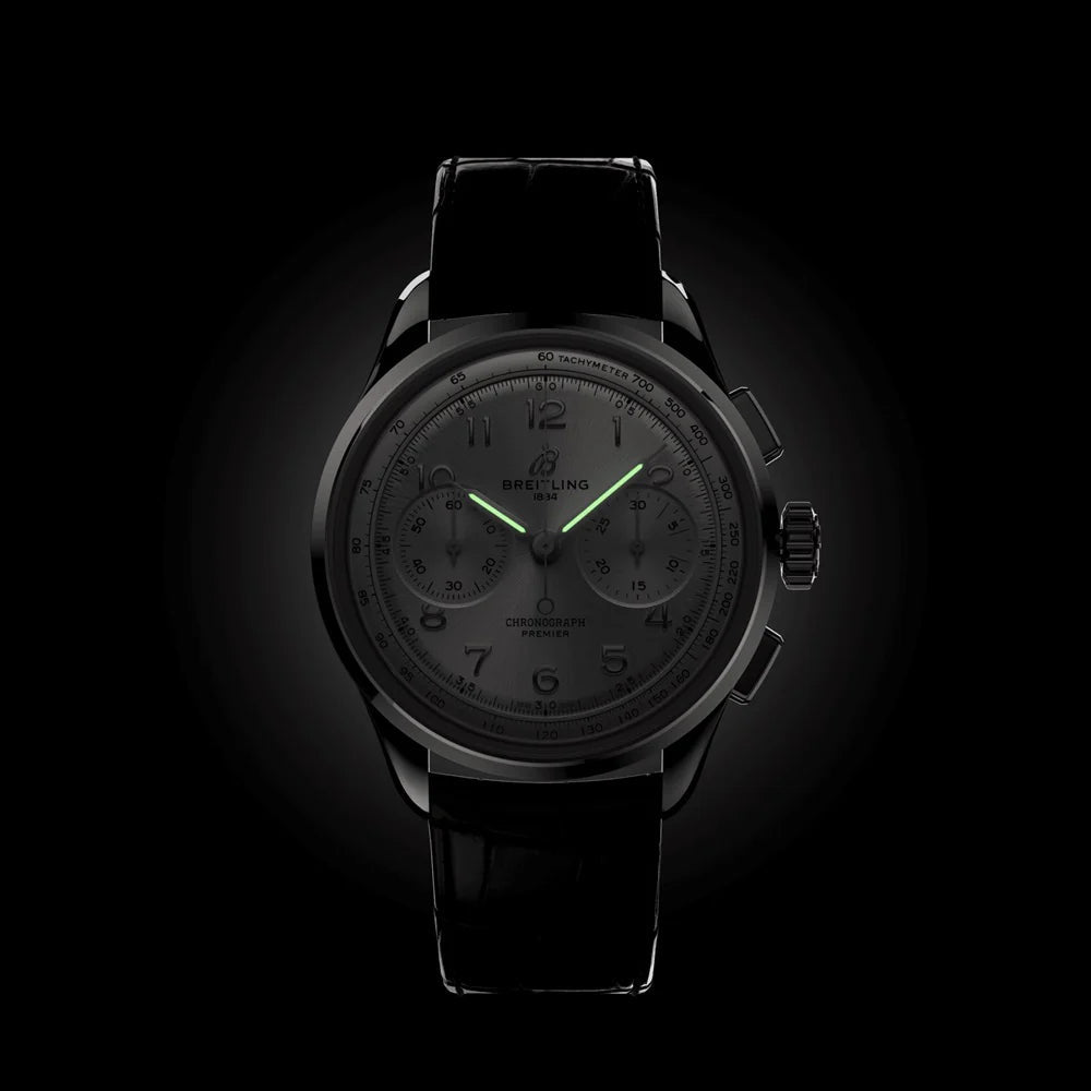 Premier B09 Chronograph Ref# AB0930371G1P1, Box and Papers