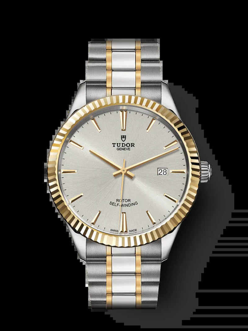Style, Stainless Steel and Yellow Gold, 41Mm, Ref# M12713-0003