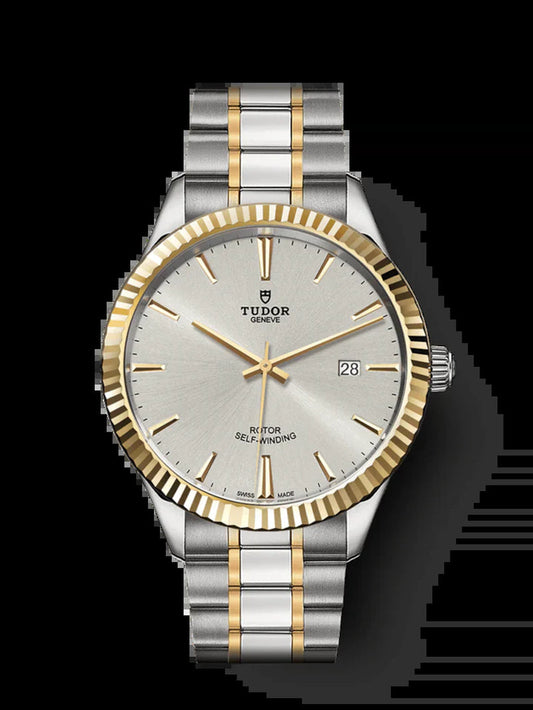Style, Stainless Steel and Yellow Gold, 41Mm, Ref# M12713-0003
