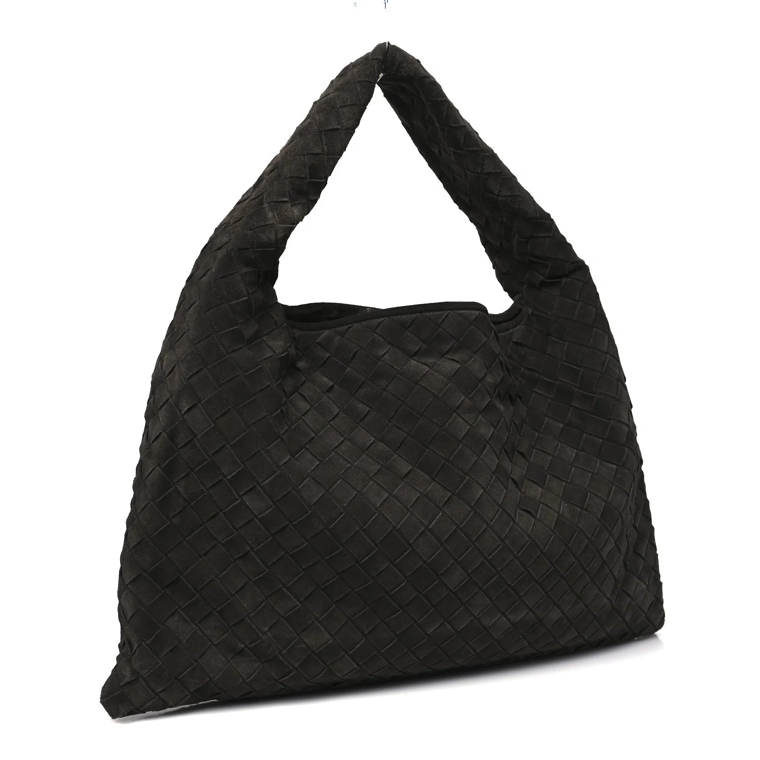 Suede Intrecciato Medium Hop Fondant