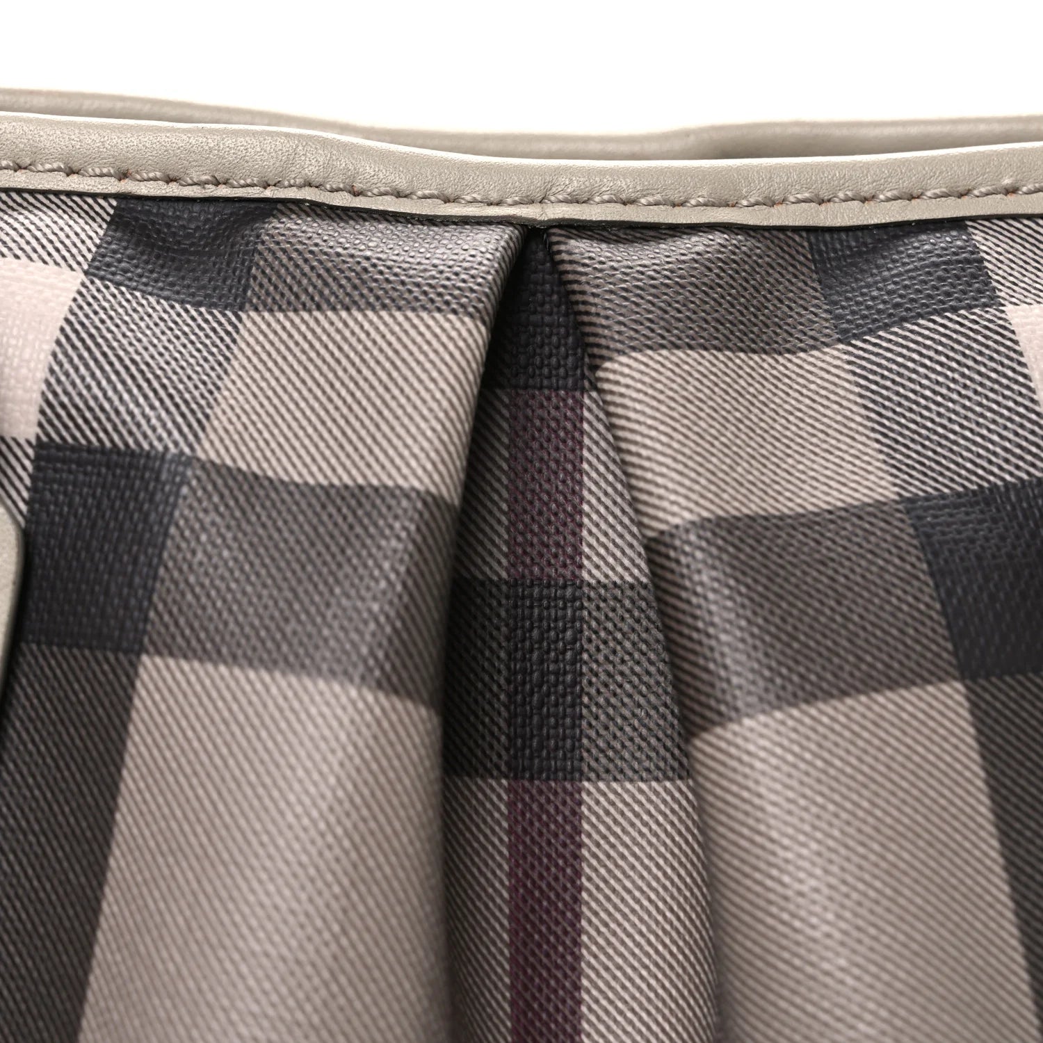 Smoked Check Small Northfield Tote Trench