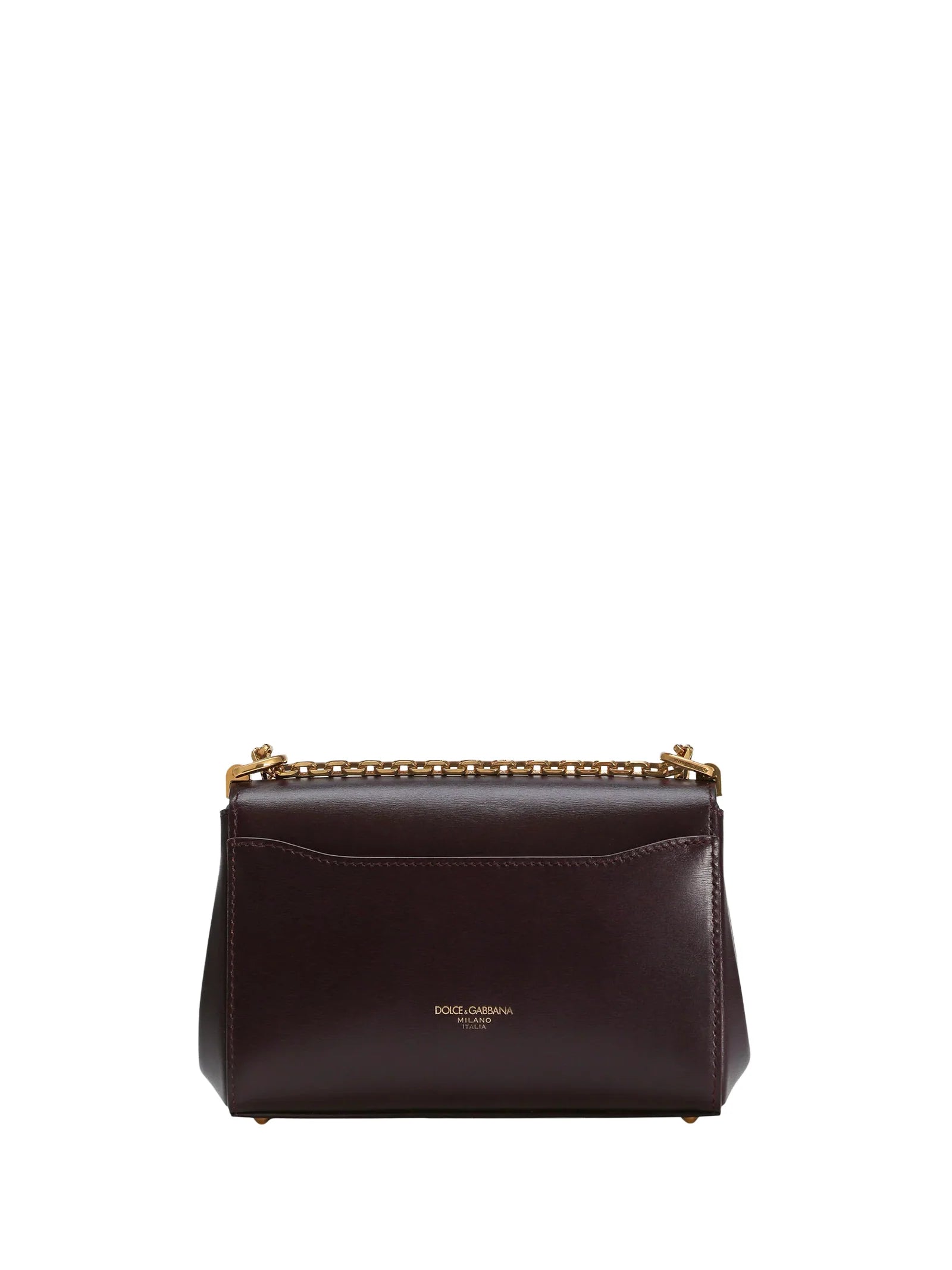 CITY MINI MARLENE SHOULDER BAG in GRAINED CALFSKIN • FRONT FLAP with LOGO TWIST LOCK • SLIDING CHAIN SHOULDER STRAP • FLAT POCKET on the BACK • NAPPA LEATHER LINING and FL