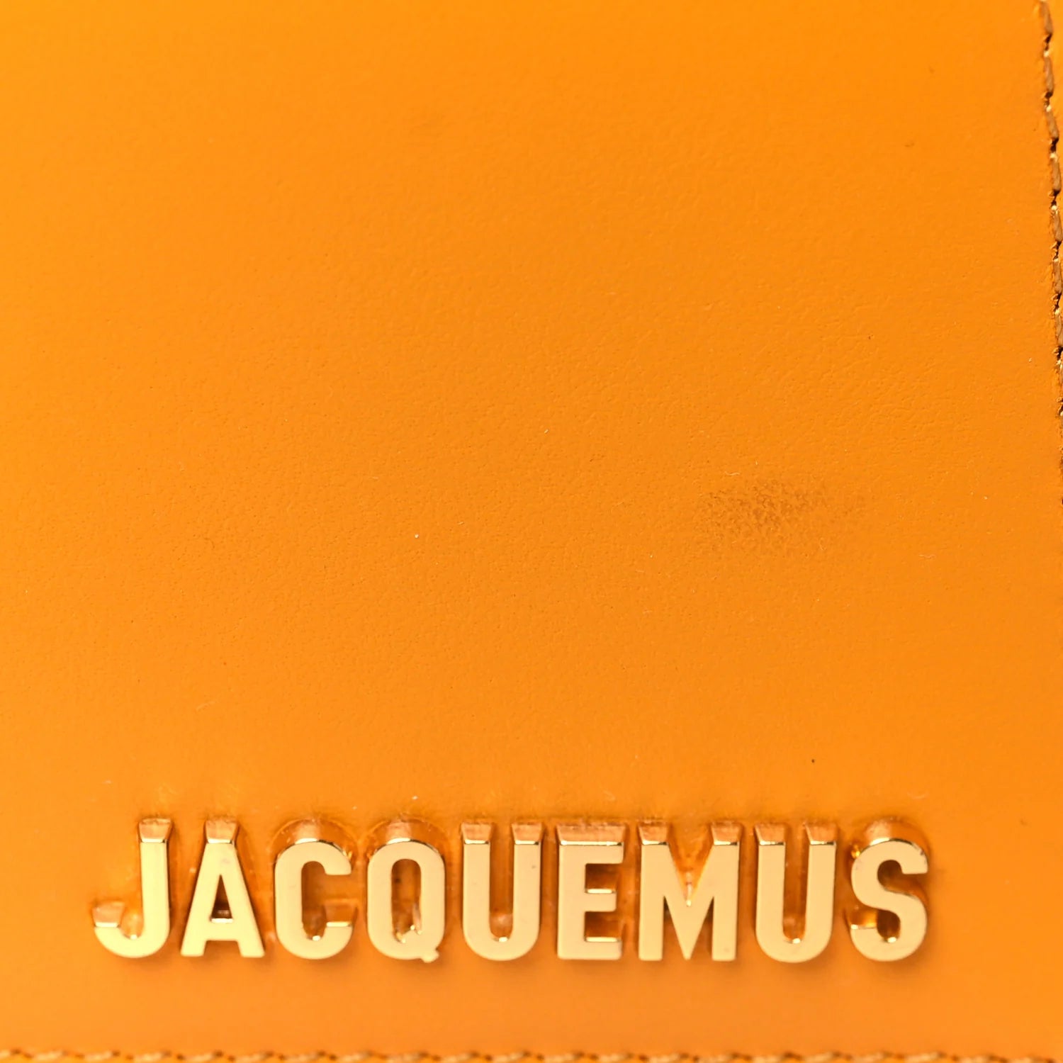 Smooth Calfskin Le Bambino Dark Orange