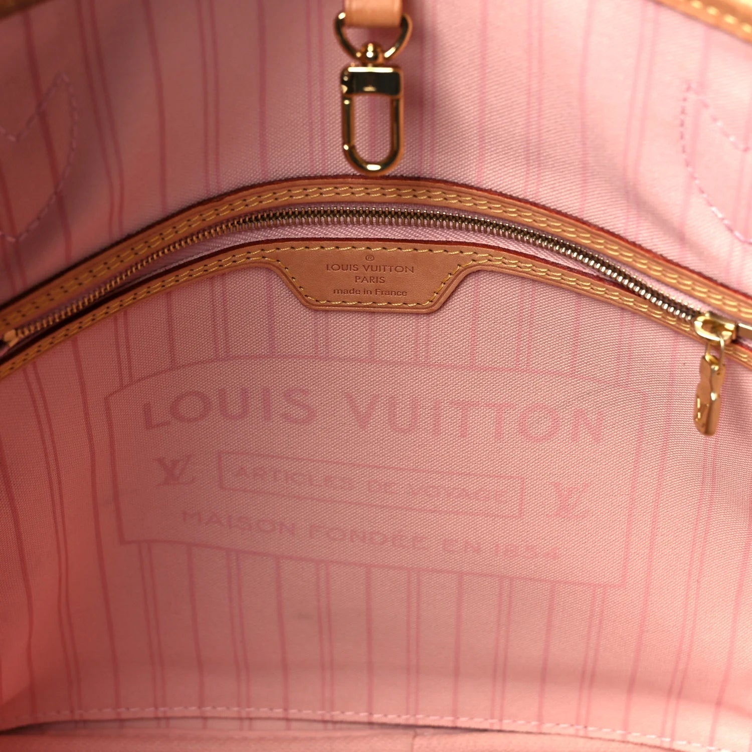 Damier Azur Neo Neverfull MM Rose Ballerine