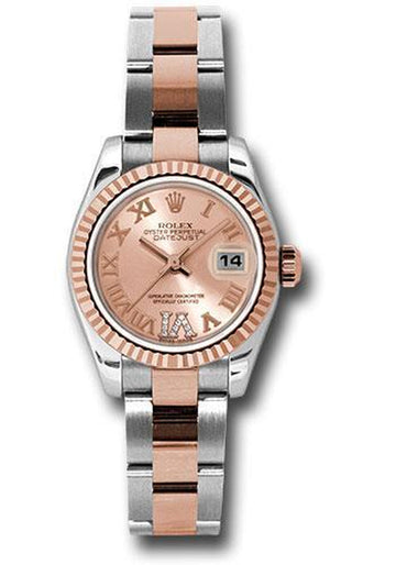 Rolex Lady Datejust 26Mm Watch Ex No: 179171 Pdro