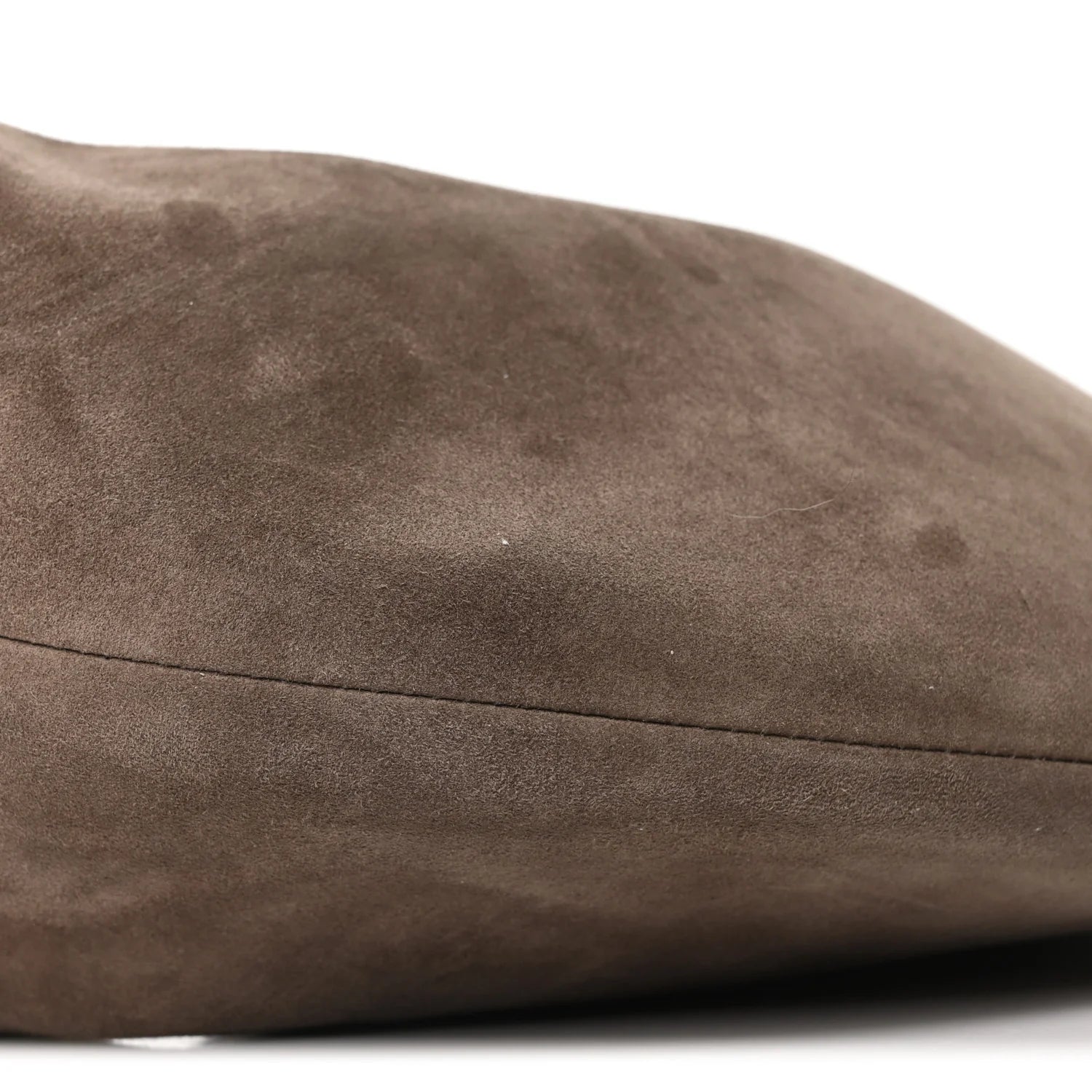 Suede Calfskin Medium Olivia Hobo Toffee