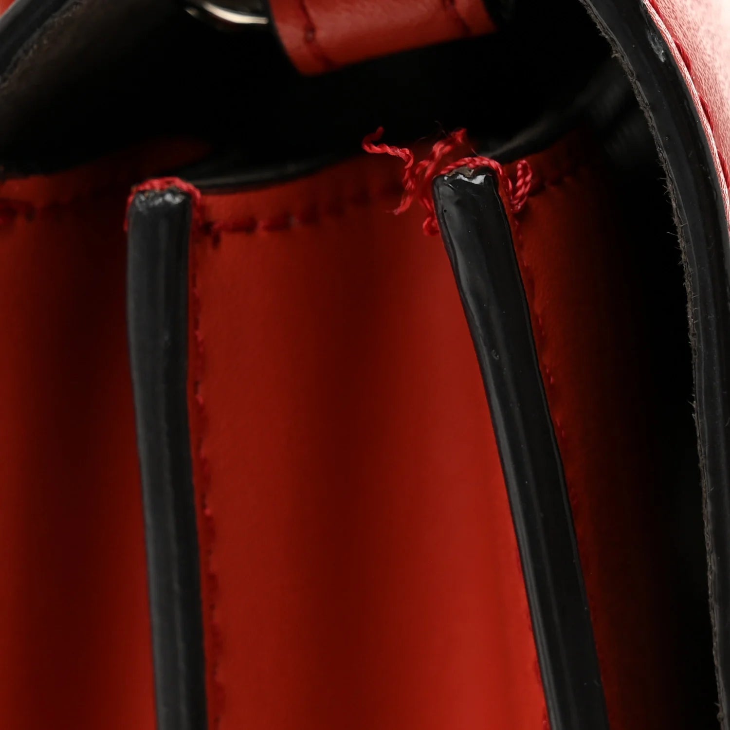 Vitello Liberty Lucido Catalan Mirror Hypnoteyes Studded Small Kan I Shoulder Bag Bloody Mary Carbone Multicolor