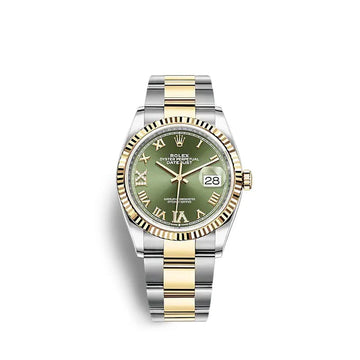 Datejust 36 Oystersteel and Yellow Gold Ref# 126233-0026