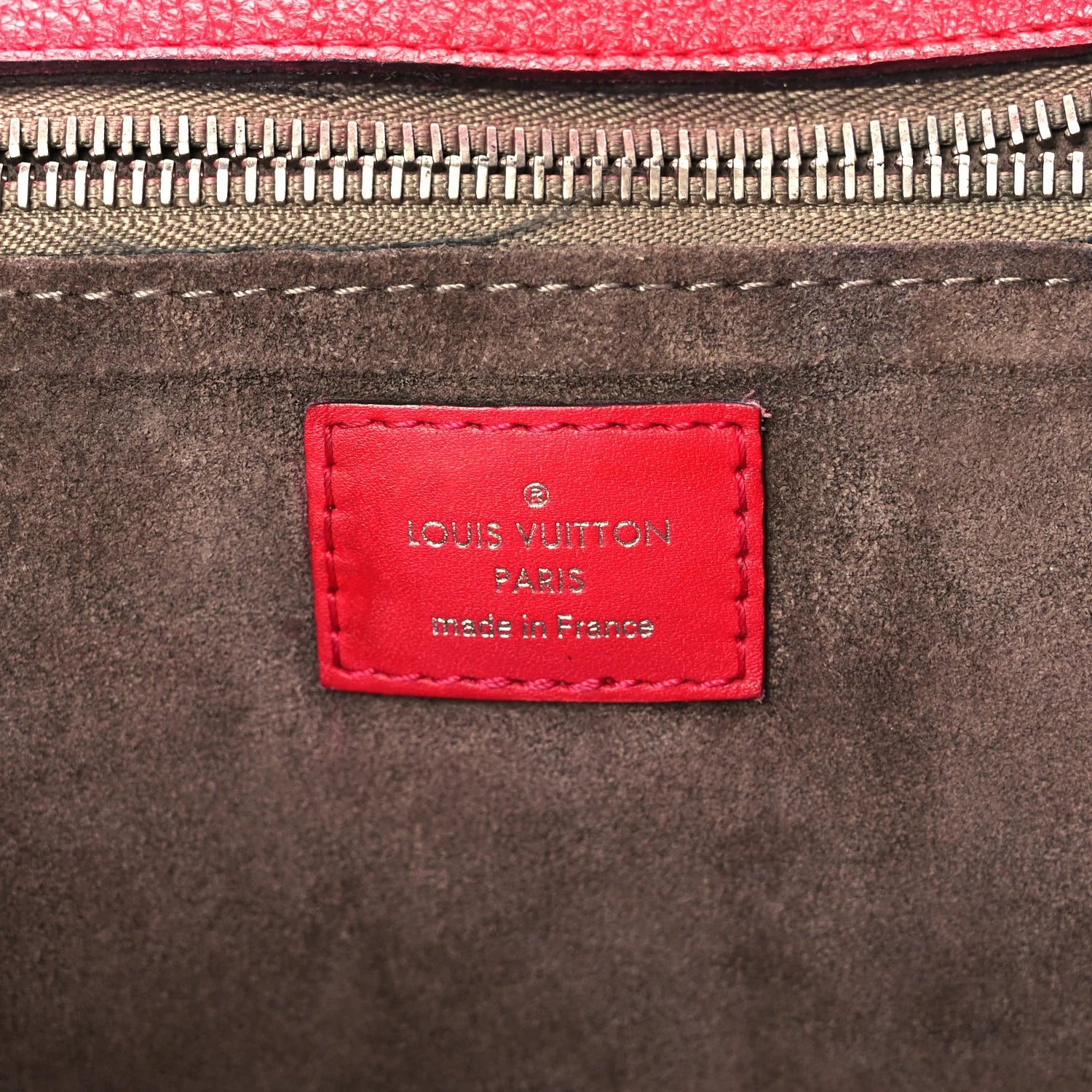 Veau Cachemire Tote W BB Framboise