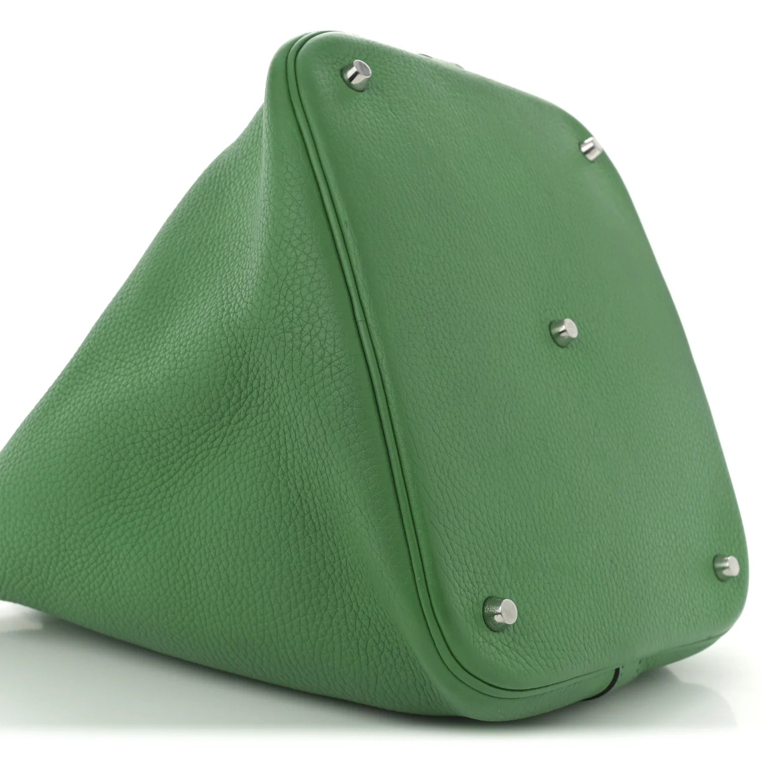 Taurillon Clemence Picotin Lock 26 GM Bamboo