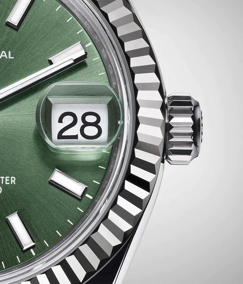 Datejust 31, Oystersteel and 18K White Gold, Ref# 278274-0018