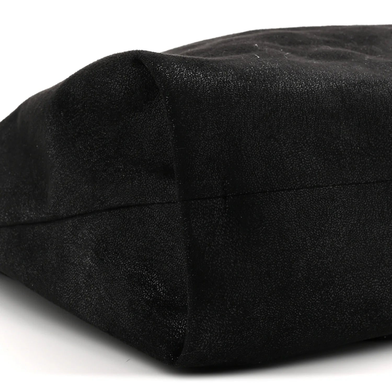 Shaggy Deer Falabella Drawstring Tote Black