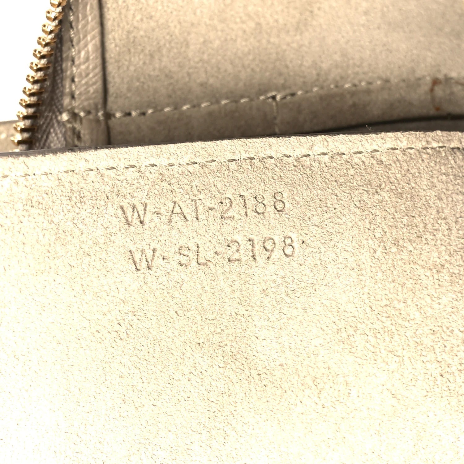 Grained Calfskin Nano Belt Bag Light Taupe