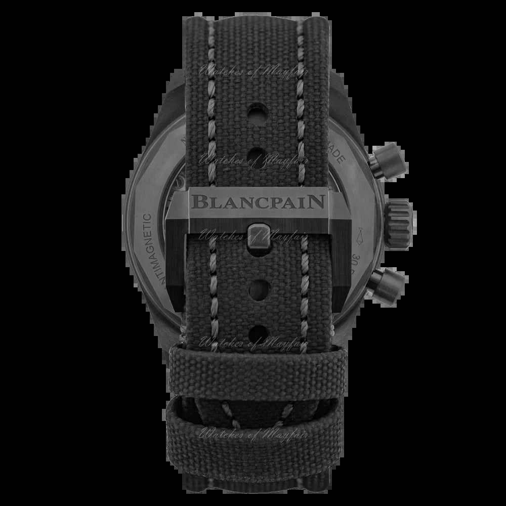 Unworn  Fifty Fathoms Bathyscaphe Chronographe Flyback, Black Ceramic, 43.6Mm, Ref# 5200-0153-B52A, Box and Papers