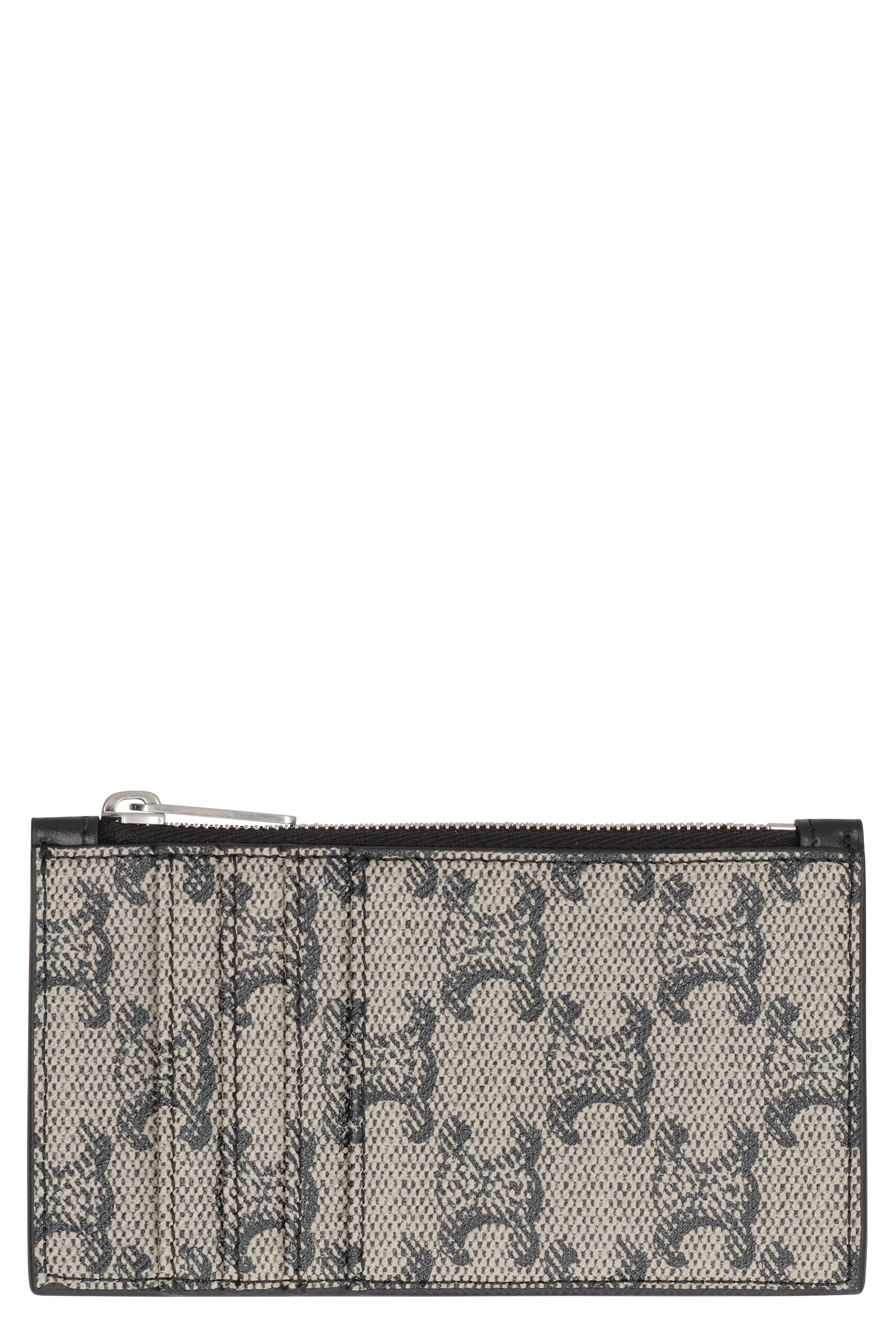 COATED CANVAS CARD HOLDER