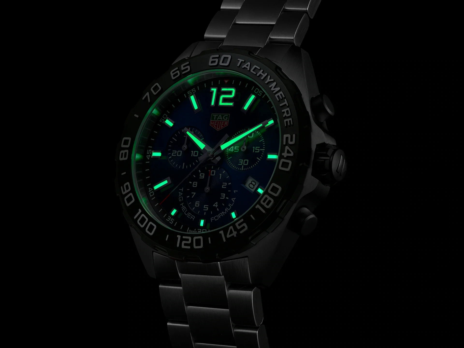 Unworn  Formula 1 Chronograph, Stainless Steel, 43Mm, Ref# CAZ101AV.BA0842, Box & Papers