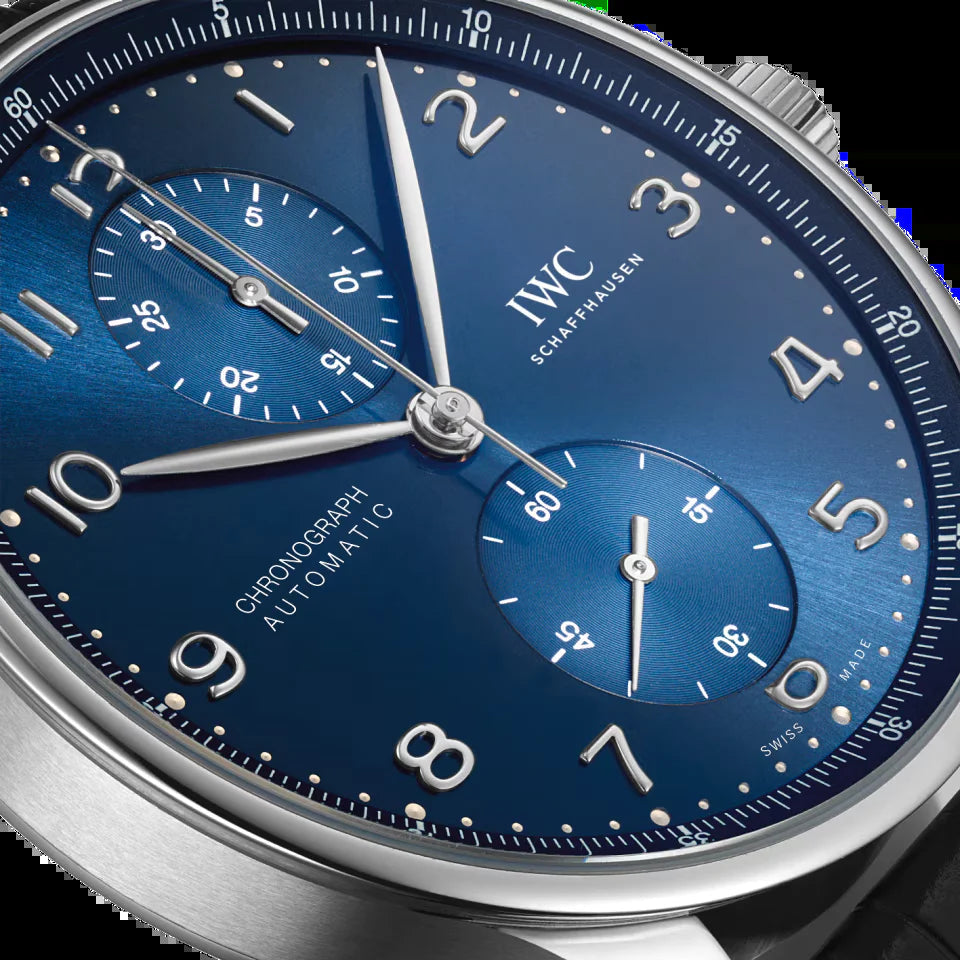 Unworn  Portugieser Automatic Chronograph, Stainless Steel, 41 Mm, Ref# IW371606, Box and Papers